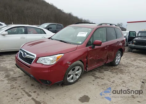 2016 Subaru Forester 2.5I Premium from USA, damaged, VIN JF2SJAFC3GH404825